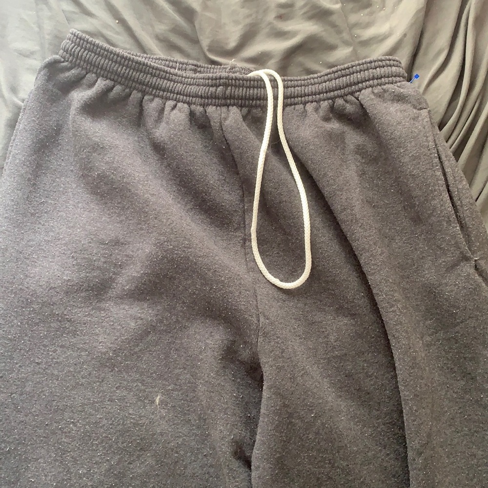 grey joggers